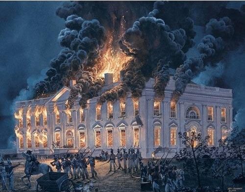 The Burning of Washington, 24th August 1814 - War on the Chesapeake